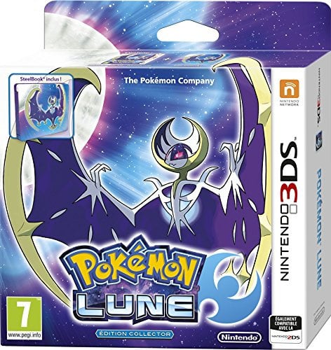 Nintendo Pokémon Lune Fan Edition, 3DS Steelbook Nintendo 3DS Inglese, Francese videogioco