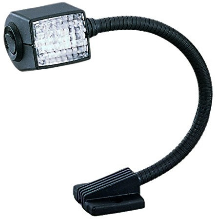 HELLA 004532171 '4532 Series' 30,5 cm 12 V DC feste Halterung flexible Diagramm-Leselampe mit Gehäuse, mehrfarbig, 296 mm