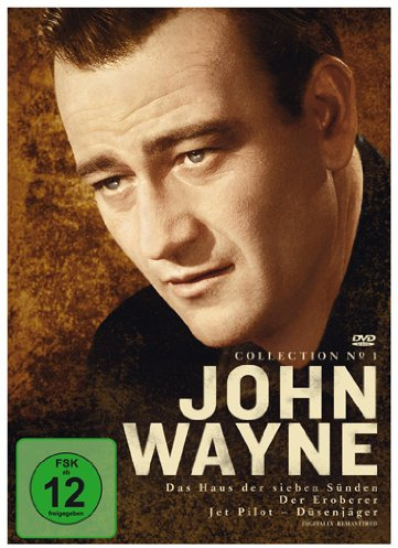 John Wayne Collection : Das Haus der sieben Sünden-Der Eroberer-Jet Pilot (3 DVD Box)