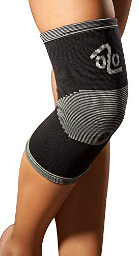 LOREY Kniebandage KN27001 Bamboo Edition aus hochwertigem Strickgewebe Größe M