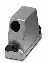 PHOENIX CONTACT HC-B 16-TMB-100/O1STM32S-STA HEAVYCON ADVANCE Stundard-Pulverbeschichte Gehäuse, 126mm Länge, 100mm Höhe, B16 Tüllengehäuse, 10 Stück