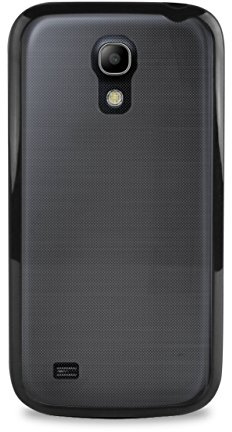Puro Clear Cover für Samsung Galaxy S4 mini schwarz