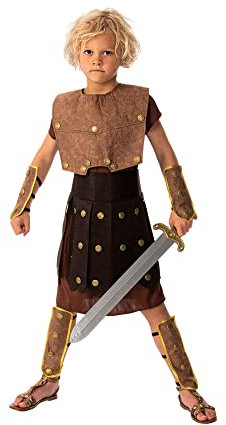 Bristol Novelty CC669 Costume de Guerrier pour Enfant, Taille M