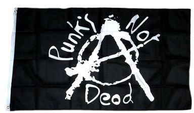 Fahne/Flagge Punks not Dead NEU 90 x 150 cm Flaggen