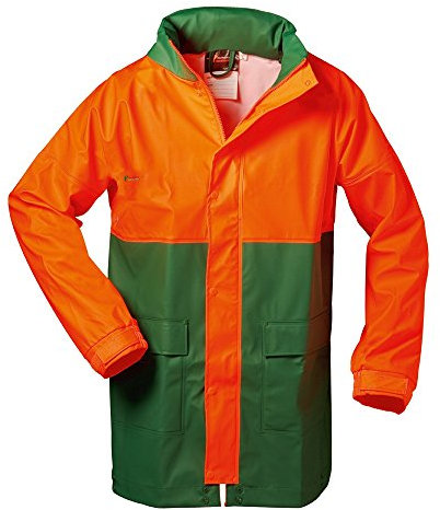 Forst-Regenjacke. grün Größe 3 (L)