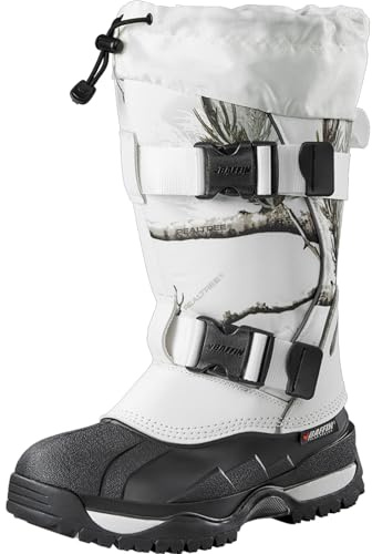 Baffin Men's IMPACT Lightweight Waterproof Mid-Calf Rubber Outsole Extreme Cold Weather Ice & Snow Boots, Snowshoe Compatible, Snow Camo, 7
