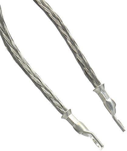 teckniks B165/12 geflochten Blei Akku mit 8 mm Ring Enden und 12 Zoll Terminals