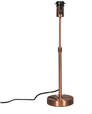 Qazqa - Modern Tischlampe aus Kupfer verstellbar - Parte I Wohnzimmer I Schlafzimmer I NachtNachttischlampe | Tischleuchte - Stahl Länglich - LED geeignet E27