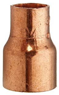 Cornat soudage/Manchon de réduction en cuivre, 2 manchons, A 22 mm, B 18 mm, 10/1, t56402218