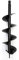 200mm Diameter 800mm Length Earth Auger Metal 20x8cm Drill Bit Petrol Fence Post Plant Tree Borer Driller Hole Digger Garden