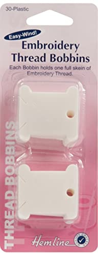 Hemline H3006.PL | Plastic Embroidery Thread Bobbins