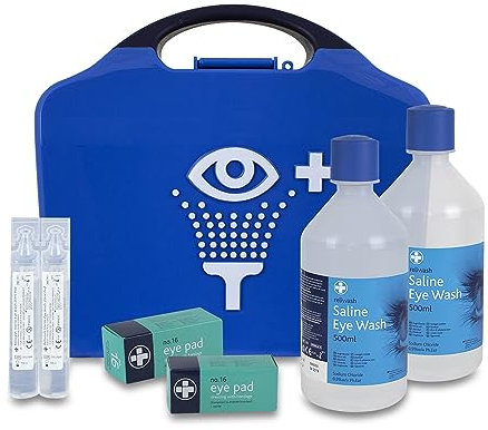 Reliance Medical 50 ml Reliwash Double Bain oculaire Station Bouteille/20 ml Gousses pour Réf 904