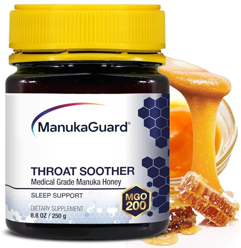 ManukaGuard - MEDICAL GRADE Throat Soother, 8+, MGO 200