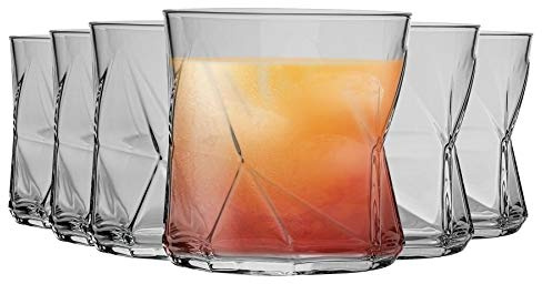 Bormioli Rocco Cassiopea Tumbler Drinks Glasses, 320ml - Set of 6