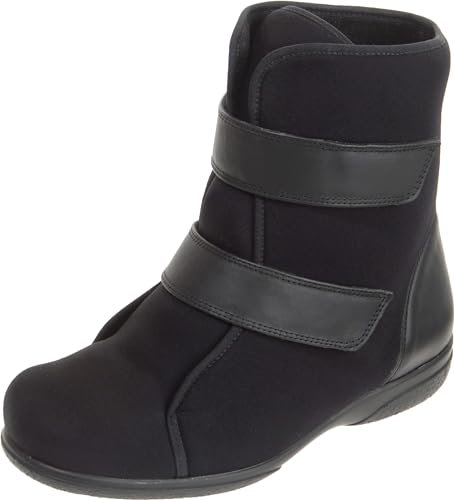 Cosyfeet Patty - Black - 8-6E - Extra Wide Women's Boots