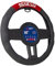 SPARCO SPC1111RS Universal Car Steering Wheel Cover, Black/Red