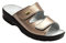 Pediconfort - Mules à Scratch, Ultra légères, Extra Larges - Femme - Taille : 38 - Couleur : Bronze