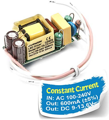 Konstantstrom LED-Treiber PCB - J) 600mA(Constant) 9-13.6V (3-4)*3W