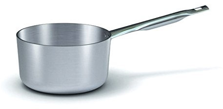 Ballarini Professionale 7026.16 Casseruola Media con 1 Manico, Alluminio, Grigio, 16 cm