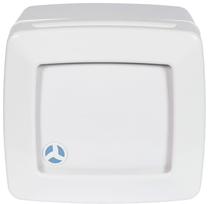 Airflow 72684313 Centrifugal Low Voltage, Continuous Running, Humidity Timer Version, Two Speed, 100mm Extractor Fan, 12 V