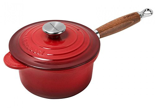 Le Creuset PROFITOPF MIT HOLZGRIFF 18 cm KIRSCHROT