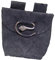 Dark Dreams Gothic Mittelalter LARP Tasche Beutel Gürteltasche aus Leder, Farbe:schwarz