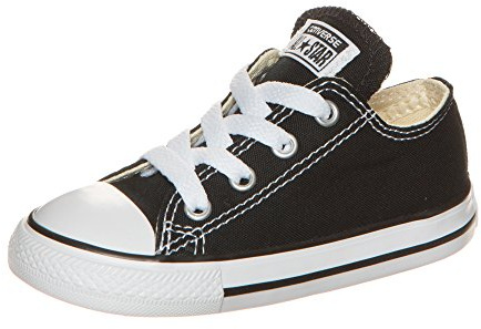 Converse Unisex Kinder Ctas-ox-black-infant Fitnessschuhe, Schwarz, 23 EU