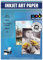 PPD A4 x 50 Blatt Inkjet Canvas Bedruckbares Fotopapier 340g Weiss, Matt, 100% Baumwolle PPD-83-50