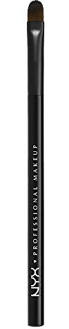 NYX Professional Makeup Pro Brush Flat Detail 14 - Lidschattenpinsel, kompakte Bürste, flacher Make-up Pinsel zum Verblenden