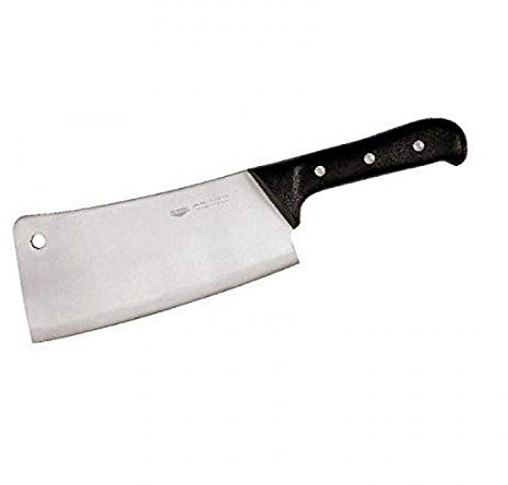 Paderno 18220-26 Coltello Falcetta Macellaio, in Acciaio, 26 cm
