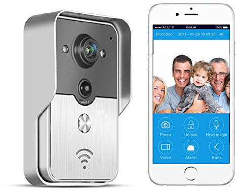BW® WiFi klingeln, campanelli, Wireless IP di Intercom interfone porta camera spia Spioncino, Smart Cellulare Video allarme per Android Mobile IOS iPad