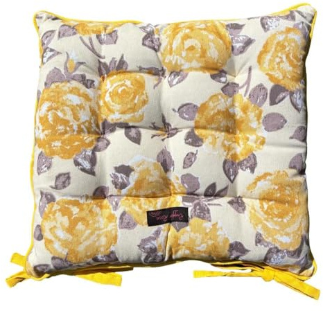 Ragged Rose Baumwolle Paddy Rose Sitz Pad, Gold