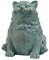 Design Toscano Fette Katze, Statue