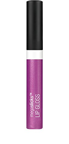 wet n wild MegaSlicks Lip Gloss, Ultra-Glossy, Vitamin-E Enriched, Ultra-Gloss High Shine Moisturizing, Cruelty-Free & Vegan - Berried Treasure(Carded)