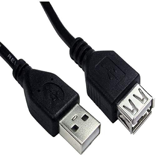 Splinktech Safekom Premium 2M 2.0 Male to Female Extension Cable Extender Data Transfer 480mps Lead For Printer, Modem, Flash Driver, Caddy, Card Reader, Keyboard, USB Mouse