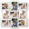 ZEP XB14W Santander Multipla per 9 Foto, in Resina, 13 x 18 cm, Colore: Bianco, vetro