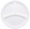 Corelle J385-N CP-8915 Plate, Outer Diameter 8.5 inches (21.5 cm), Shatter-Resistant, Lightweight, Winter Frost White, Lunch Plate (Small)