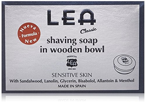 Lea Bart, Gel Classic Jabón de afeitar Tarro Madeira, 100 ml