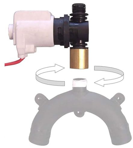 Jabsco Vented Loop Solenoid Valve f/37010 Series Toilet