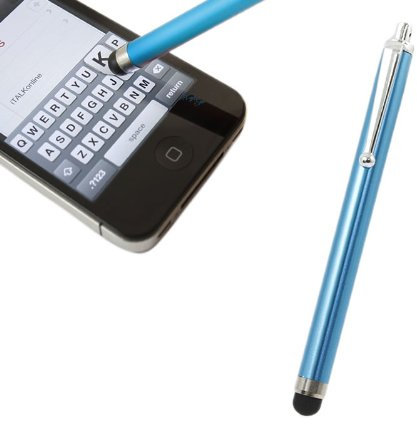 Blau/Blue Executive Premium Erweiterte Touch Tipp Stylus Pen mit Gummi-Tipp für Apple iPhone 3G 3GS