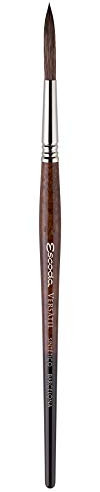 Escoda Pinceau d'artiste à Manche Court, Taille 8