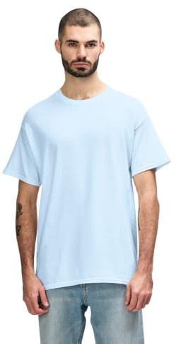Gildan 5.3oz Heavy Cotton Short Sleeve T-Shirt - Light Blue 5000 2XL