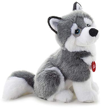 Trudi Husky Marcus Hund Plüschtier Spiel, Weihnachts- und Geburtstagsgeschenk | 18x26x20cm Grosse M | Klassische Plüschhunde | Modell 22272