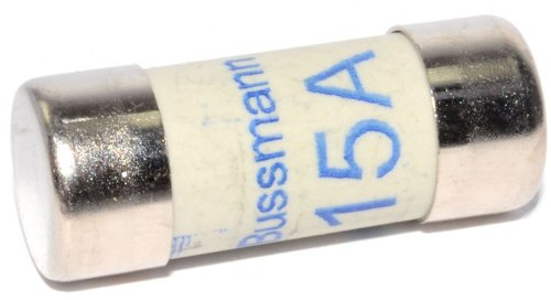 kenable Bussman HRC 15 Amp 26mm x 10mm BS1361 15A Fuse