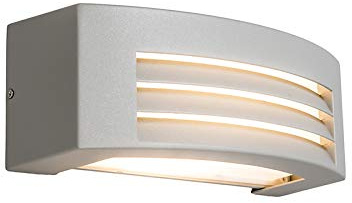 Qazqa hurricane - Appliques Moderno - 1 luce - L 290 mm - Grigio - Moderno - Illuminazione esterna