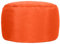 Bean Bag Bazaar Sitzsack Hocker, Orange, Outdoor Sitzsack mit Füllung, Bean Bag, Wasserabweisender Stoff, Pouf Fußhocker für Wohnzimmer, Garten, Terrasse
