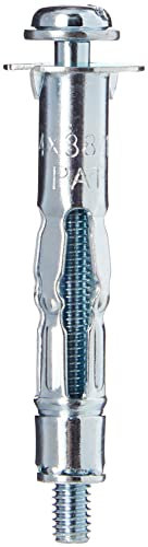 Rawlplug 41 625 Interset Cavity Fixings and Screws (Card of 6) - M4x40 (6 pieces)