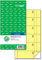 SIGEL BO076 Bonbuch Bonblock, 360 Abrisse, gelb, 10,5 x 20 cm, 2x60 Blatt