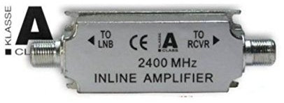 SAT-Inline-Verstärker, IN-LINE, 20dB, Leitungsverstärker 950-2400MHz