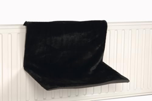Beeztees Sleepy, Katze Hängematte, Katzenhängematte, Katzenliege, schwarz, 46x31x24 cm